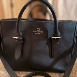 Kate Spade Black Satchel Hand Bag